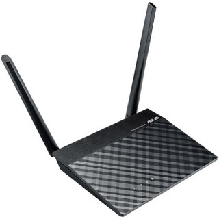 ASUS 华硕 RT-N12+ PRO 300M WiFi 4 家用路由器 黑色