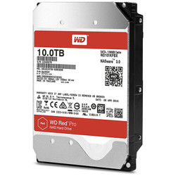 Western Digital 西部数据 红盘Pro 企业级硬盘 10TB	256MB 7200rpm WD101KFBX