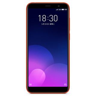 MEIZU 魅族 魅蓝 6T 4G手机 3GB+32GB 珊瑚红
