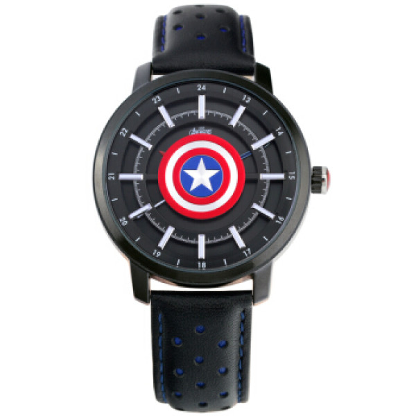 商品disney 迪士尼 漫威系列 mv-82018b 男童石英手表