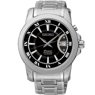 SEIKO 精工 Premier系列 男士石英手表 SNQ141J1