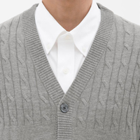 GU 极优 308717 男士纽花针织开衫