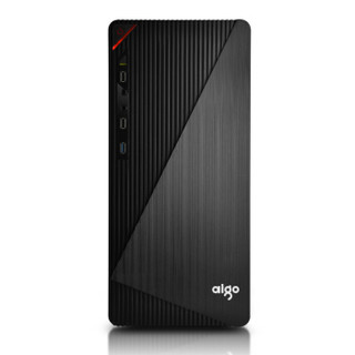 aigo 爱国者 嘉年华V2 机箱 250W电源套装 黑色