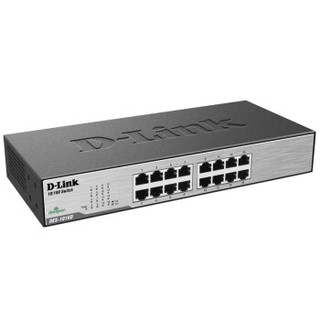 D-Link 友讯 DES-1016D 16口百兆 非网管交换机