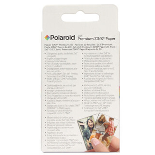 Polaroid 宝丽莱 Zink 2X3英寸相纸 相纸 20张装