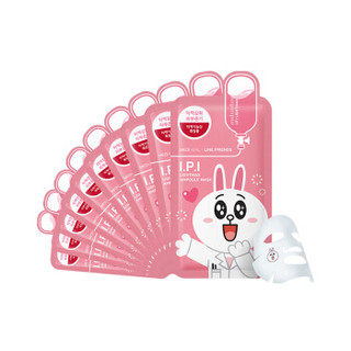 MEDIHEAL 美迪惠尔 恋朋 Line Friends 清澈透亮面膜 27ml*10片 粉色可妮兔