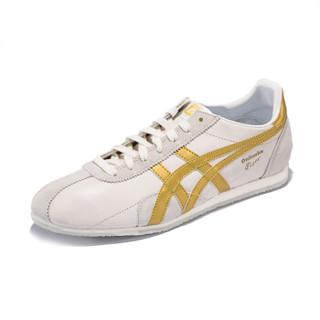 Onitsuka Tiger 鬼冢虎 RUNSPARK TH201L-9994 男士运动休闲鞋 米色/金色 43.5