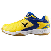 VICTOR 威克多 SH-9200JR 儿童羽毛球鞋 (黄蓝色、31)