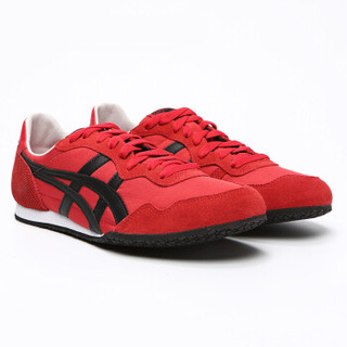 Onitsuka Tiger 鬼冢虎 SERRANO D7L4L-2390 中性运动休闲鞋 红色/黑色 44