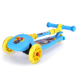 Disney 迪士尼 儿童可储物式滑板车 (浅蓝色米奇)