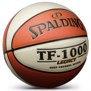 SPALDING 斯伯丁 TF-1000传奇系列 74-541Y PU材质 室内比赛篮球 (7号/标准)
