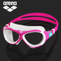 arena 阿瑞娜 AGG390J-PNK 防水防雾高清大框儿童泳镜 粉色