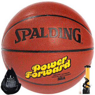 SPALDING 斯伯丁 74-103 大前锋篮球 室内外比赛PU蓝球 (7号/标准)