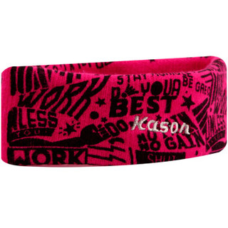 凯胜（KASON）羽毛球篮球网球跑步健身吸汗发带FQAM004-1粉色