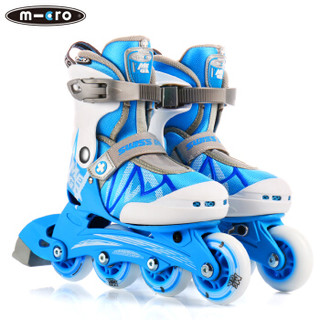 m-cro 米高 MEGA 儿童轮滑鞋 (蓝色单鞋、M码)