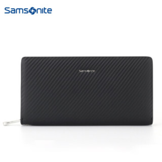 samsonite新秀丽coinagetk309004男士商务经典手包黑色