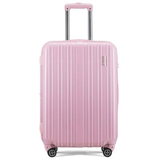 AMERICAN TOURISTER 美旅 79B 大容量万向轮拉杆箱 粉色 24寸