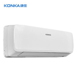 康佳(KONKA)1.5匹 壁挂式 快速冷暖 定速空调(纯铜管) 隐藏显示屏LED 静音省电KFR-35GW/DKG02-E3