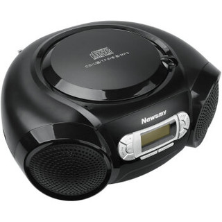 纽曼CD学习机CD-H180 学生光盘复读机 英语教学用转录收录音机教学机 mp3播放器手提音响便携音箱 黑色