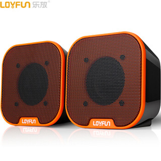 LOYFUN 乐放 LF-807 多媒体音箱  橙色
