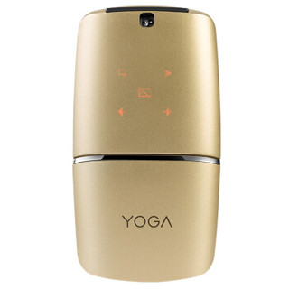 Lenovo 联想 YOGA Mouse 2.4G蓝牙 双模无线鼠标 3000DPI 香槟色