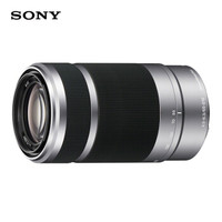 SONY 索尼 E 55-210mm f/4.5-6.3 OSS 无反变焦镜头 银色