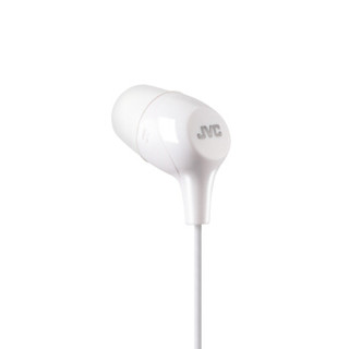  JVC 杰伟世 棉花糖系列 FX38M 入耳式耳机 纯净白