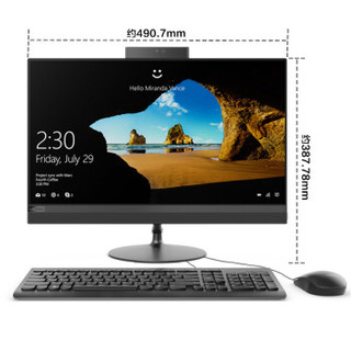 Lenovo 联想 AIO 520 21.5英寸  一体机 (G3930T、4G、1T 7200)