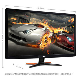 acer 宏碁 GN246HL 24英寸 电竞显示器 (1920*1080、144Hz、1ms)