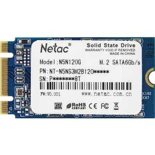 Netac 朗科 N5N系列 M.2 固态硬盘 120GB