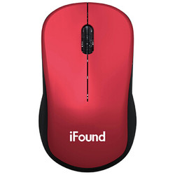 iFound 方正 W636 无线鼠标 红色