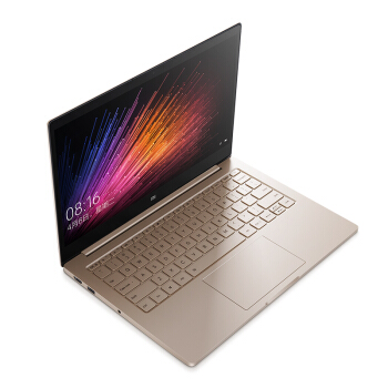mi 小米 air 12.5英寸笔记本电脑 (core m3-7y30,4g,金色)