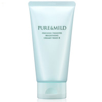 PURE & MILD 泊美 泊美鲜纯珍萃柔亮洁面膏 120g