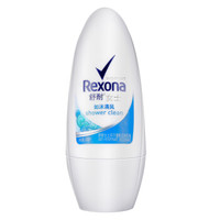 Rexona 舒耐 女士爽身香体止汗走珠液 如沐清风40ml 长效干爽净味（包装随机）