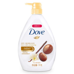 Dove 多芬 丰盈宠肤沐浴乳 乳木果和香草 1000g *5件