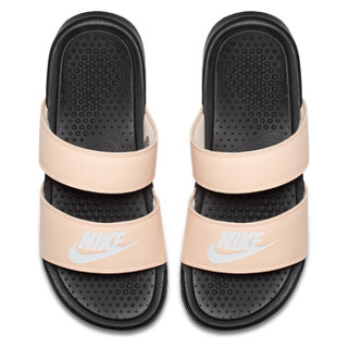 NIKE 耐克 819717-802 BENASSI DUO ULTRA SLIDE 女子拖鞋 两道杠 石榴红色 35.5码