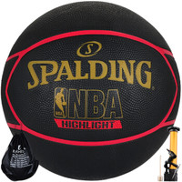 SPALDING 斯伯丁 83-195Y 7号橡胶篮球