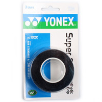YONEX 尤尼克斯 AC-102C 羽毛球拍握把胶 黑色三条