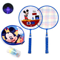 迪士尼(Disney)儿童大圆拍初学训练羽毛球拍 亲子互动玩具 米奇DDA51868-A