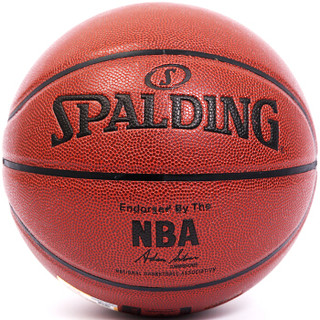 SPALDING 斯伯丁 铂金系列 64-282/74-605Y 室内外兼用 PU皮篮球 (7号/标准)