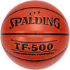 SPALDING 斯伯丁 74-529Y TF-500室内室外比赛篮球 耐磨PU蓝球 7号