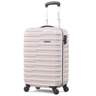 AMERICAN TOURISTER 美旅 BF9 商务大容量拉杆箱 浅粉格纹 20寸