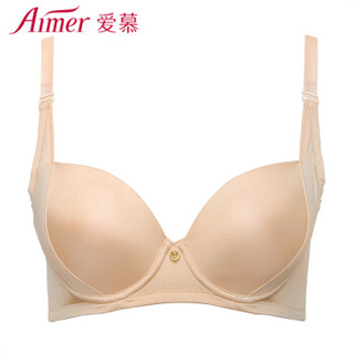 Aimer 爱慕 AM11JD1 女士3/4罩杯光面内衣 肤色 C75