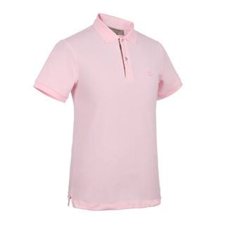 BURBERRY 博柏利 39820741 男士棉质短袖POLO衫 (XL码、浅粉色)