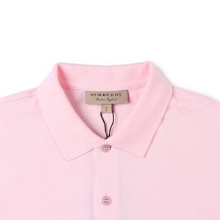 BURBERRY 博柏利 39820741 男士棉质短袖POLO衫 (XL码、浅粉色)