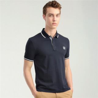 GIORDANO 佐丹奴 01016242 男士短袖POLO衫 蓝 180/104A