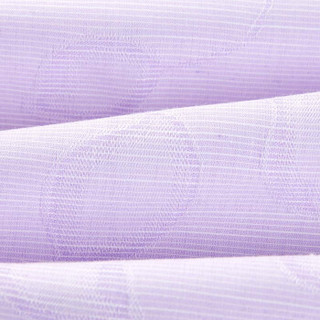 HLA 海澜之家 HNECJ2E017A 男士条纹短袖衬衫 浅紫花纹 43