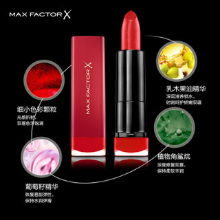 MAXFACTOR 蜜丝佛陀 梦露红系列 魅惑润泽修护唇膏 3号 纯真红 3.5g