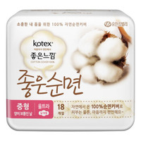 kotex 高洁丝 日用卫生巾 240mm 18片