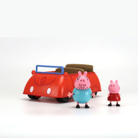  Peppa Pig 小猪佩奇 过家家玩具 红色车